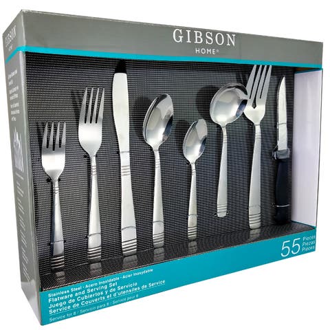 Palmore Plus 55 Piece Flatware Set