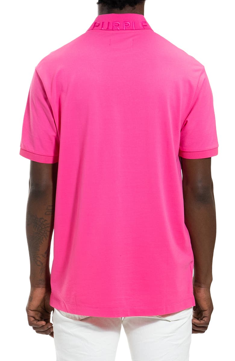 PURPLE BRAND Cotton Piqué Polo, Alternate, color,