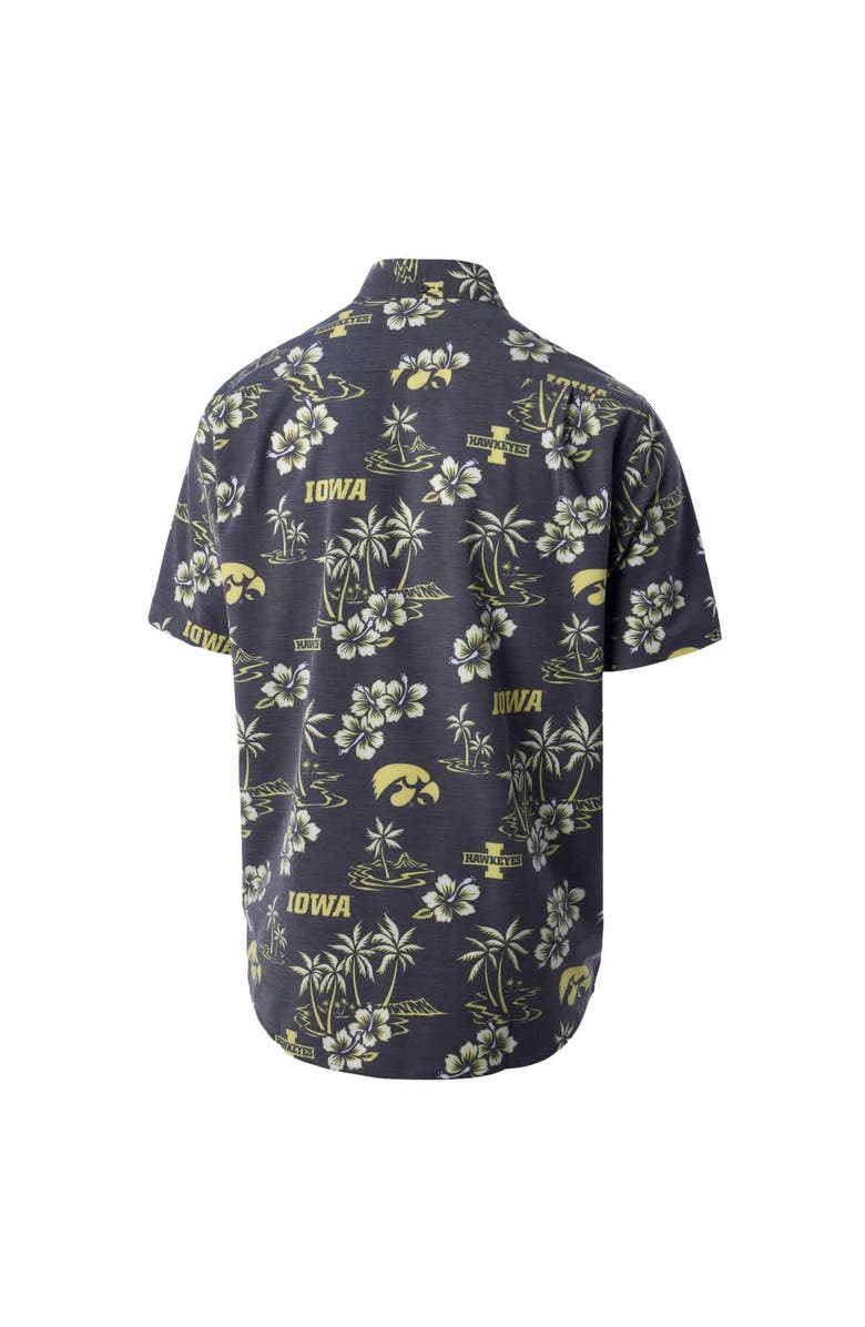 Reyn Spooner Men's Reyn Spooner Black Iowa Hawkeyes Classic Button-Up Shirt, Alternate, color, Black