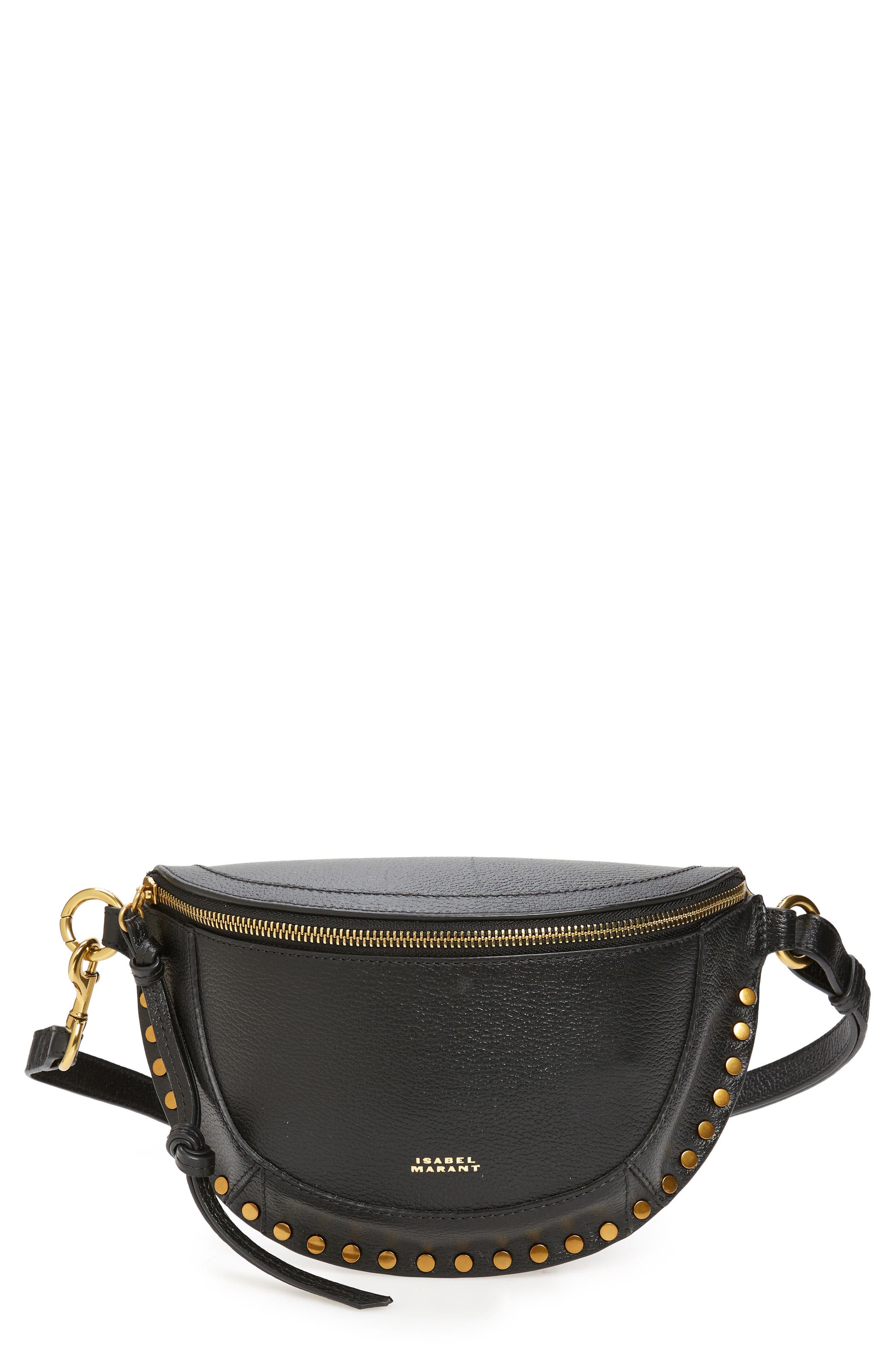 Isabel Marant Skano Hobo Bag, Main, color, Black