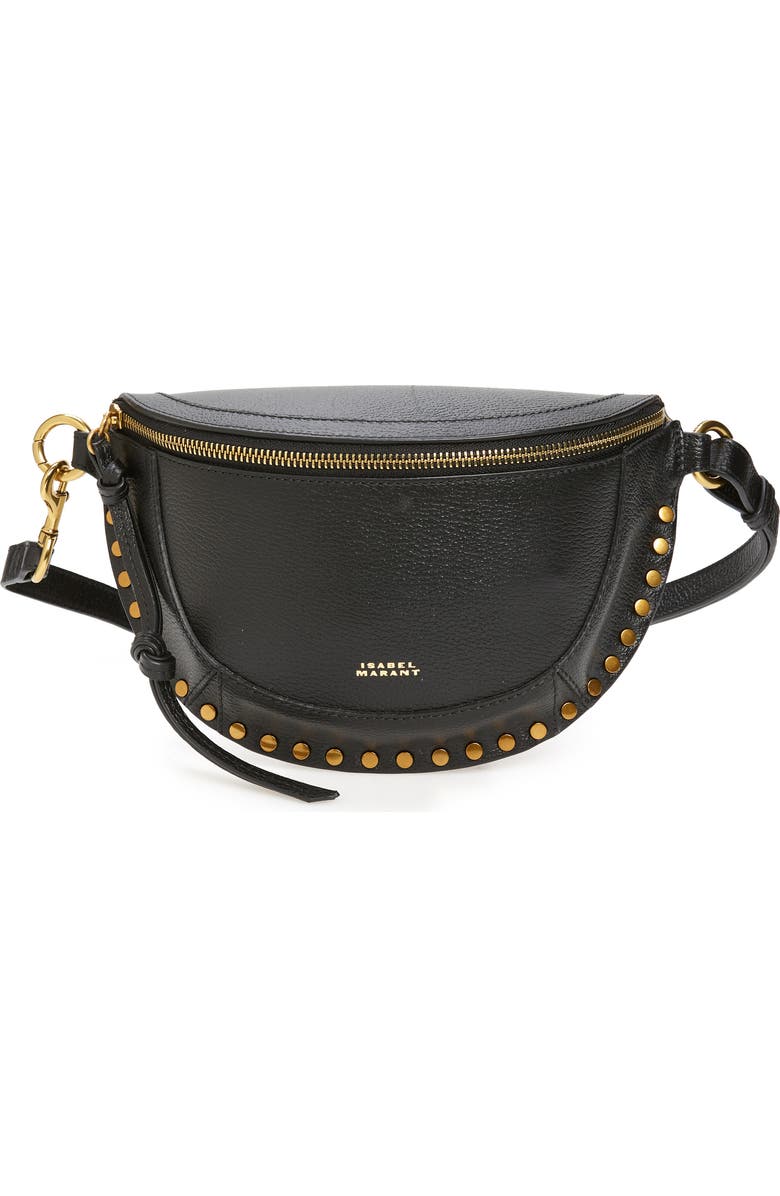 Isabel Marant Skano Hobo Bag, Main, color, Black