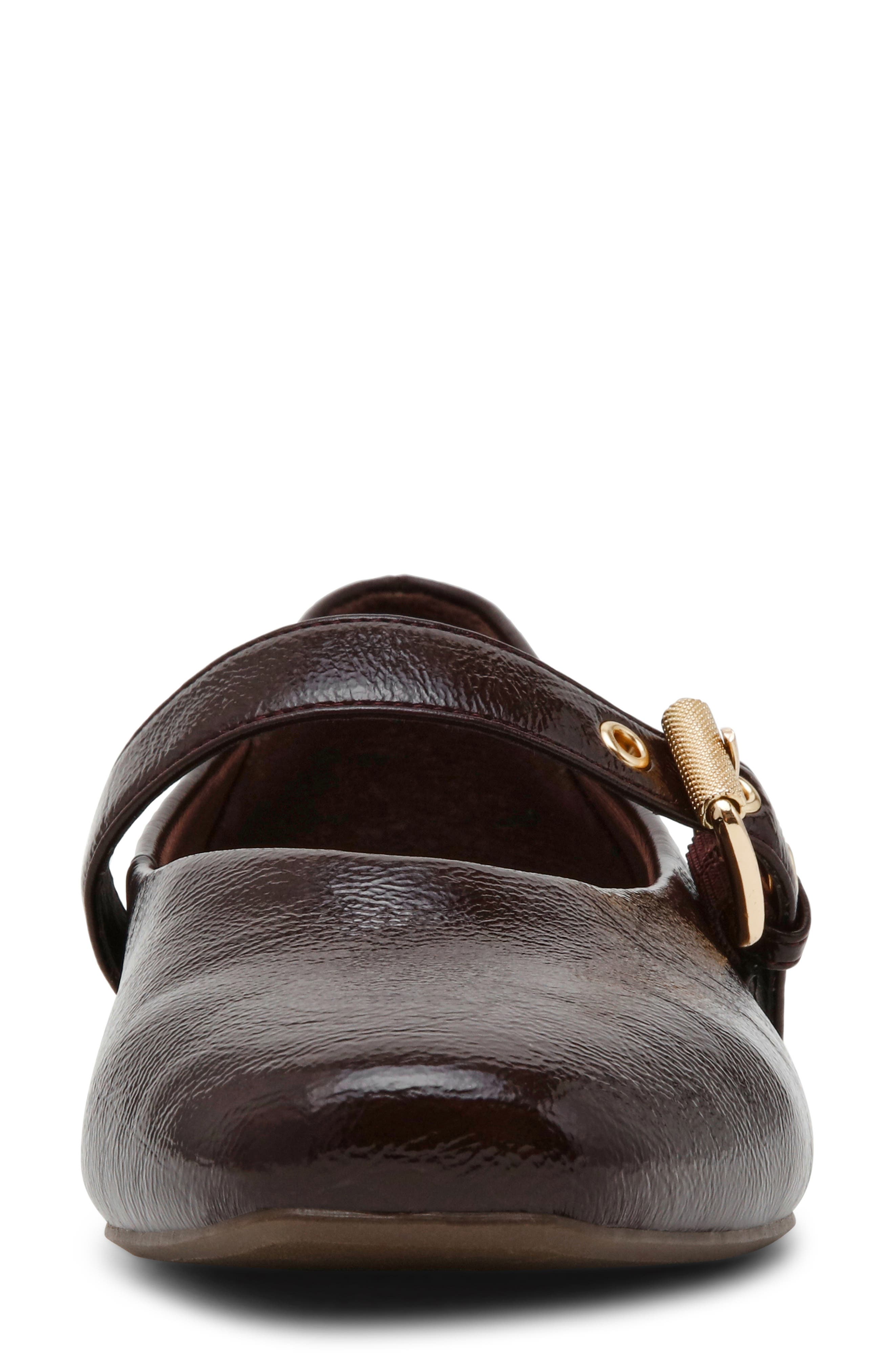 Mulaney Mary Jane Flat, Alternate, color, BROWN PATENT