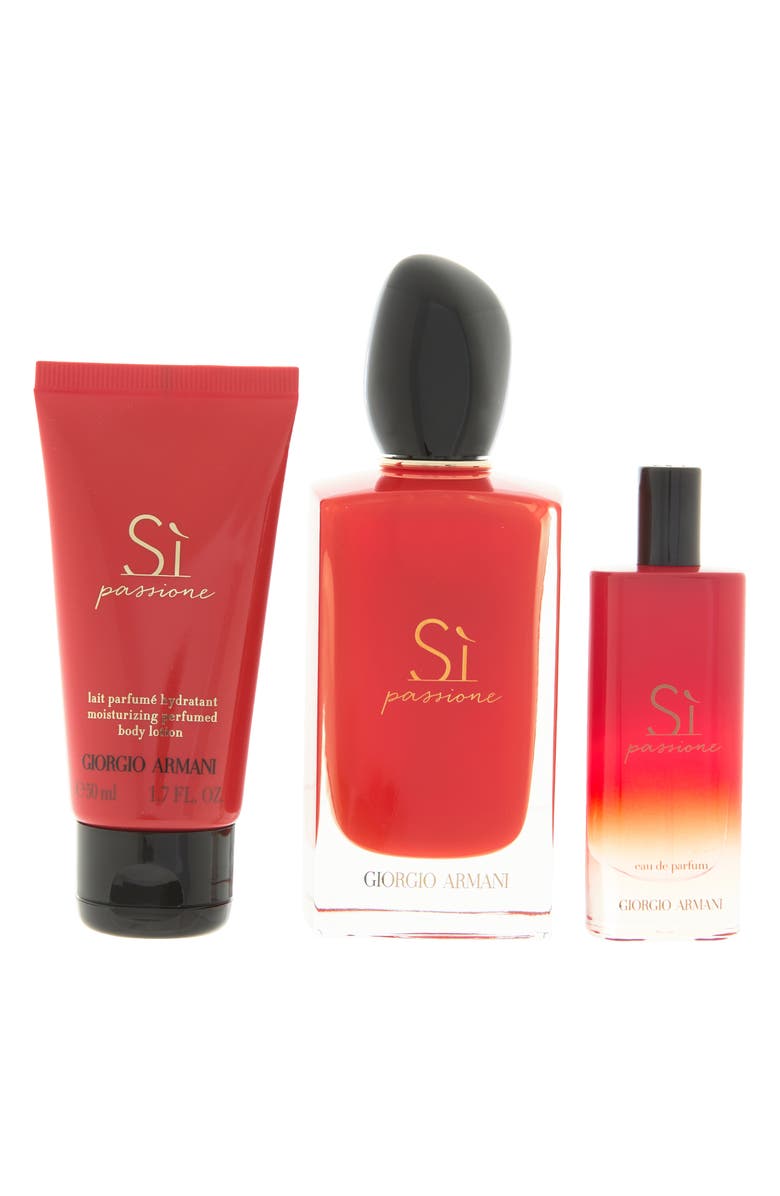 ARMANI beauty Sì Passione Eau de Parfum Gift Set, Main, color,