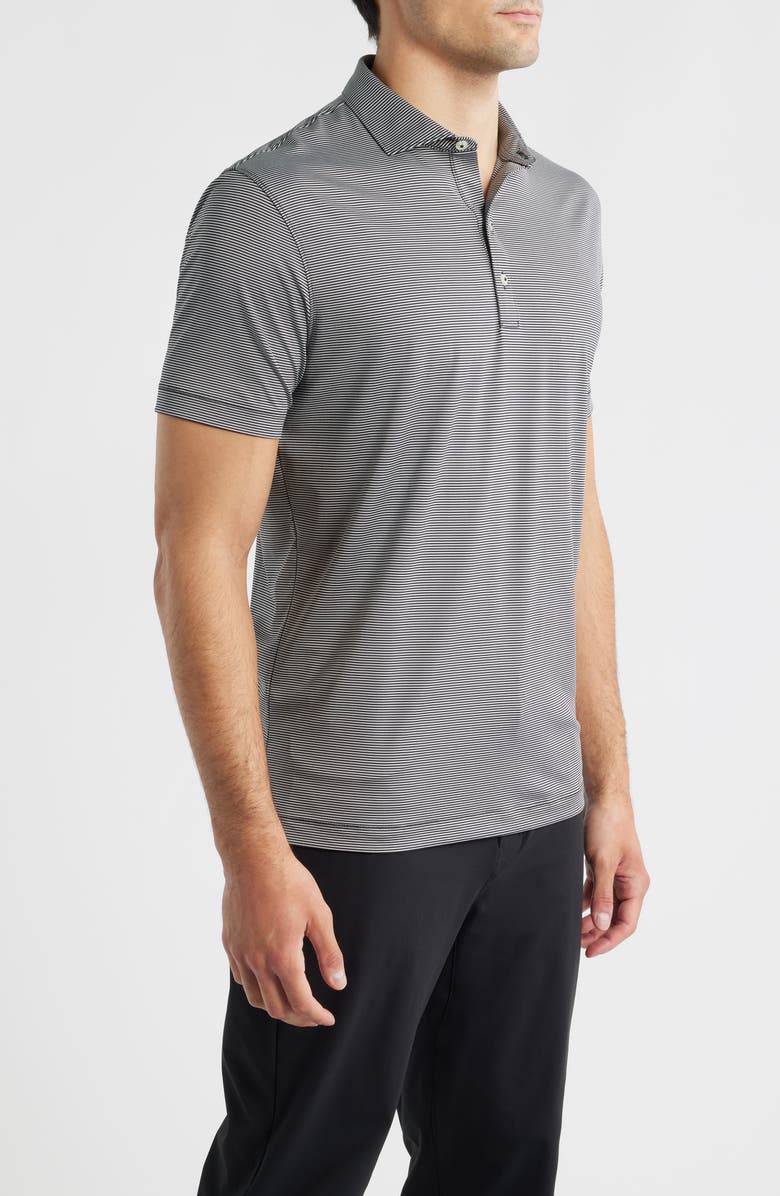 johnnie-O Lyndon Classic Fit Polo, Alternate, color, Black Seal