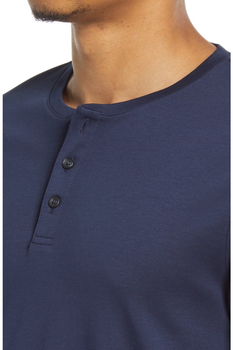 Long Sleeve Henley, Alternate, color, NAVY BLAZER