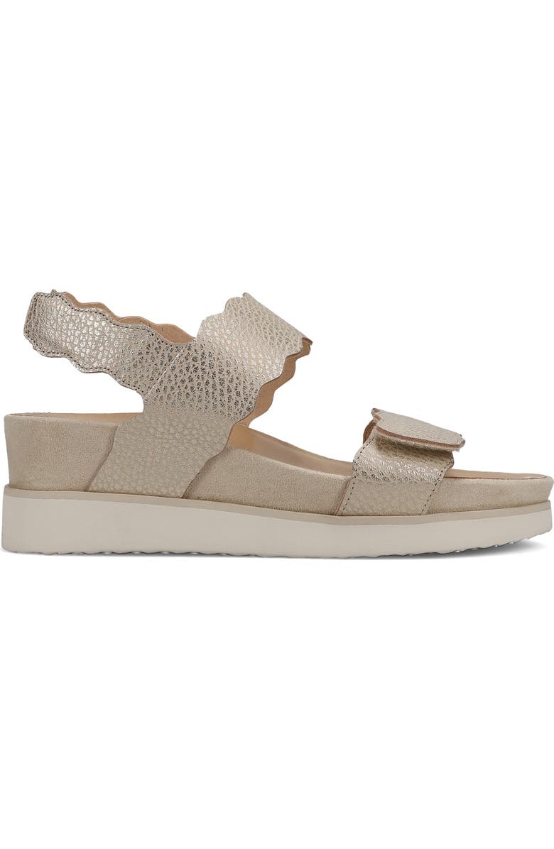 VANELi Ulani Platform Wedge Sandal, Alternate, color, Platino
