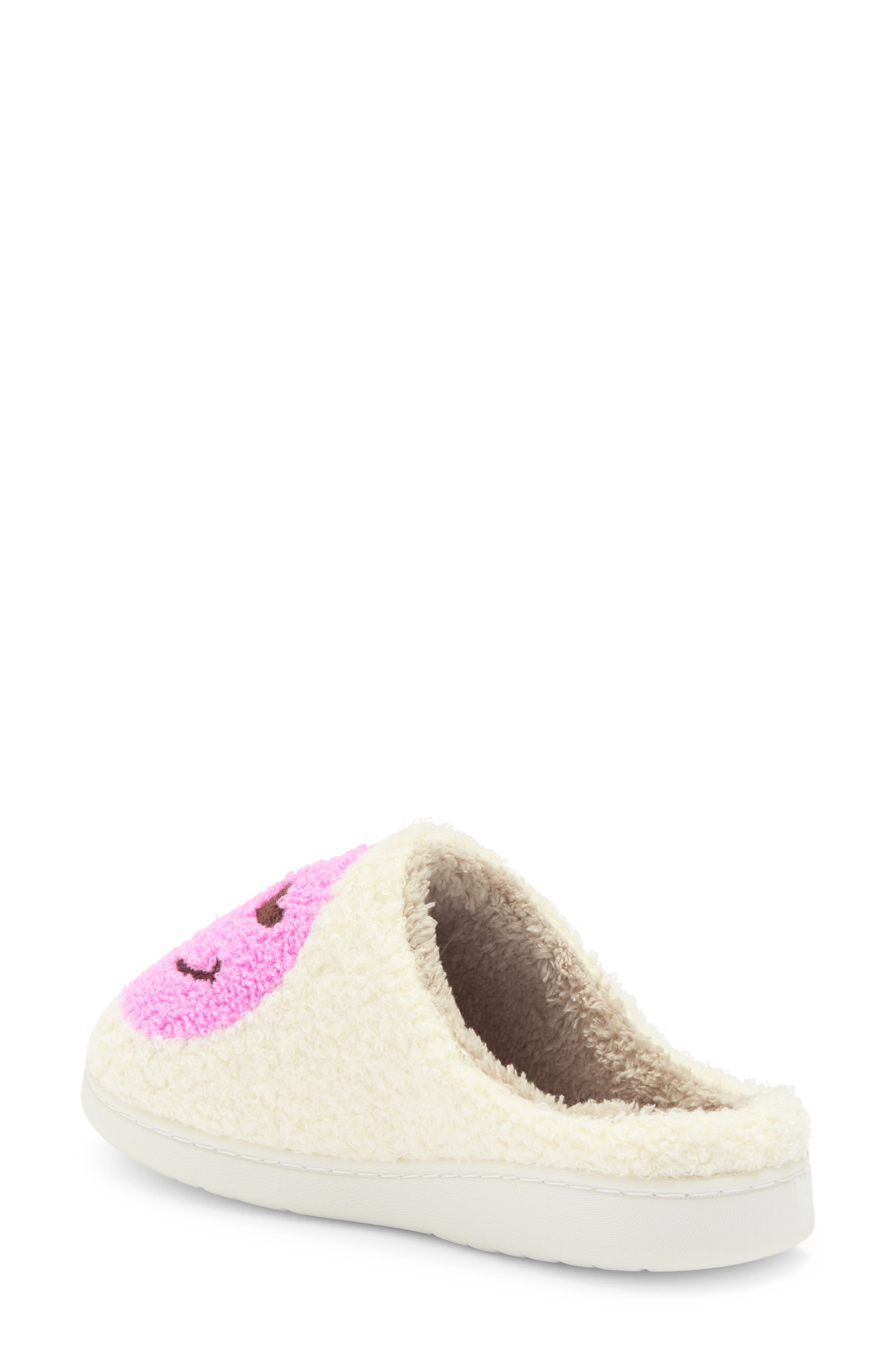 MIA Cozi Slipper, Alternate, color, Pink Heart Happy