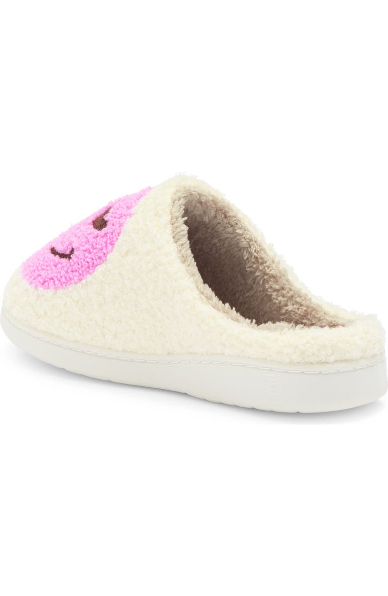 MIA Cozi Slipper, Alternate, color, Pink Heart Happy