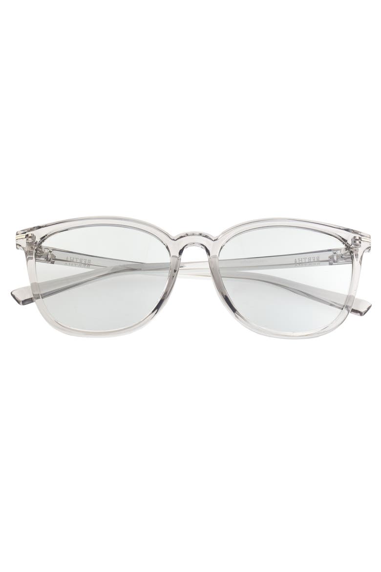 Piper Polarized Sunglasses, Alternate, color, Clear/Clear
