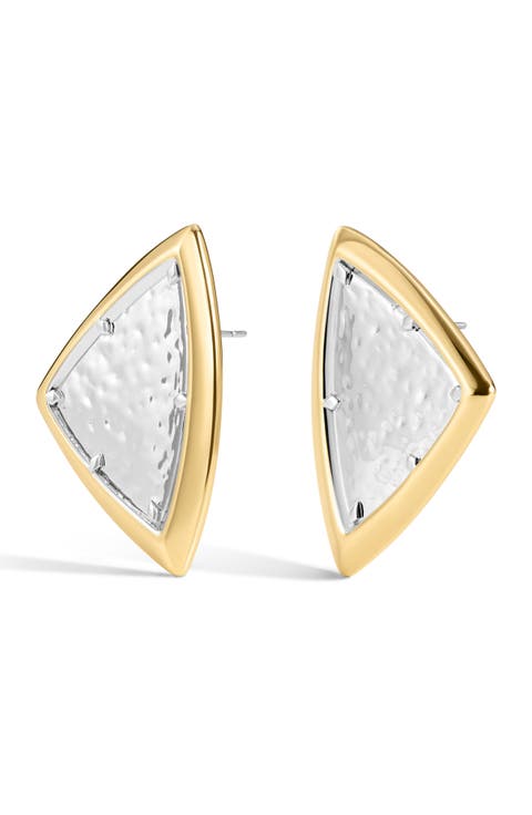 The Bianco Nero Stud Earrings