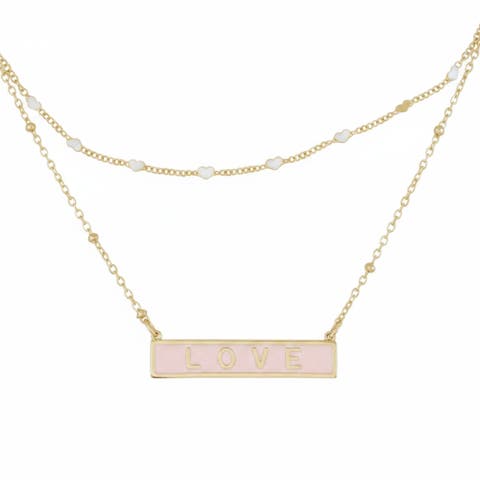 Dainty Heart Layering Chain