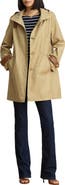 Lauren Ralph Lauren Hooded Cotton Blend Coat