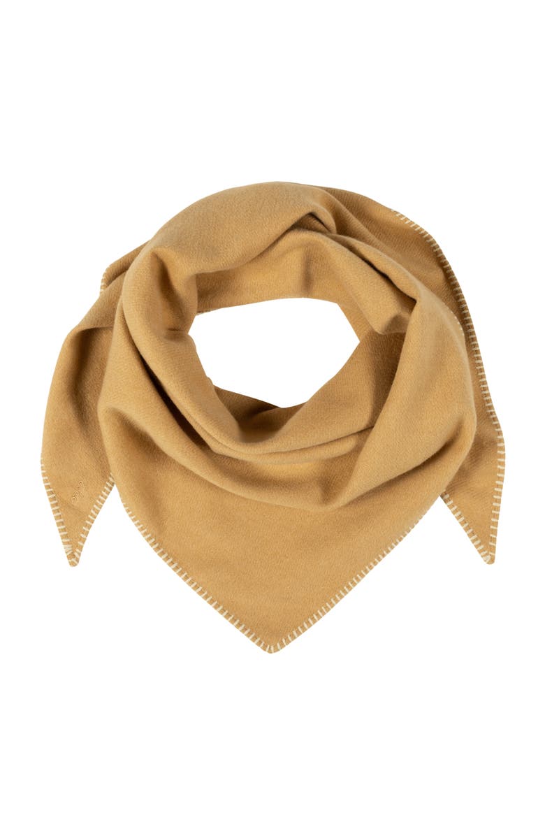 Echo Oversize Triangle Wrap, Alternate, color, Camel