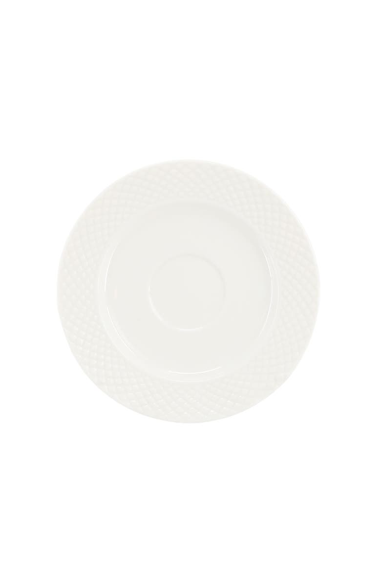 Elama Sol 12 Piece 3 Ounce Porcelain Espresso Cup with Saucer Set, Alternate, color, White