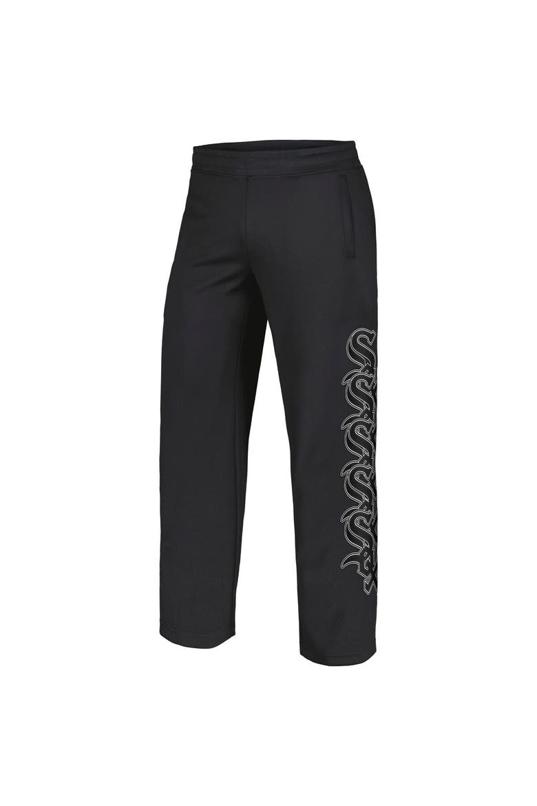 Men's PLEASURES Black Chicago White Sox Pitcher Track Pants, Alternate, color, Black