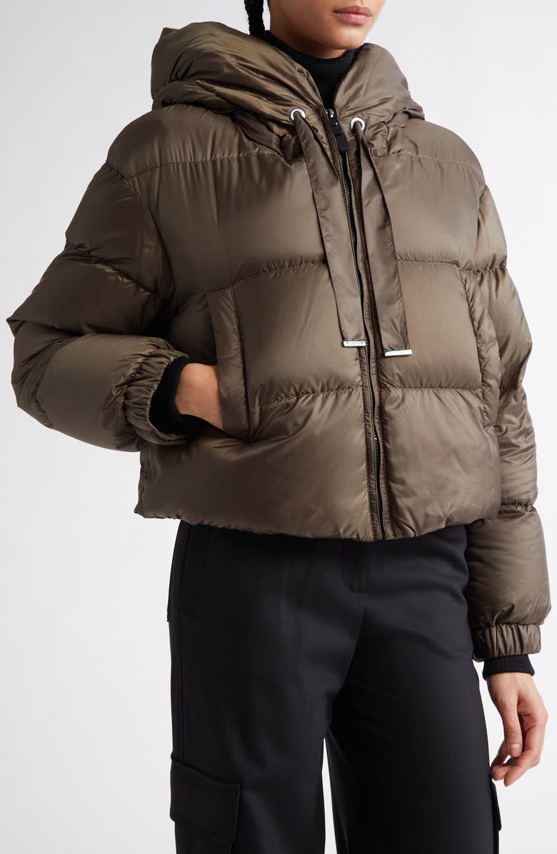 Max Mara Seie Hooded Down Puffer Jacket, Main, color, 