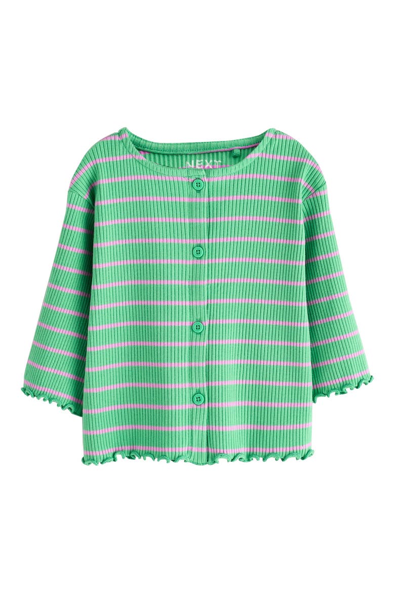 Kids' 3-Pack Assorted Rib Stretch Cotton Jersey Cardigans, Alternate, color, PINK