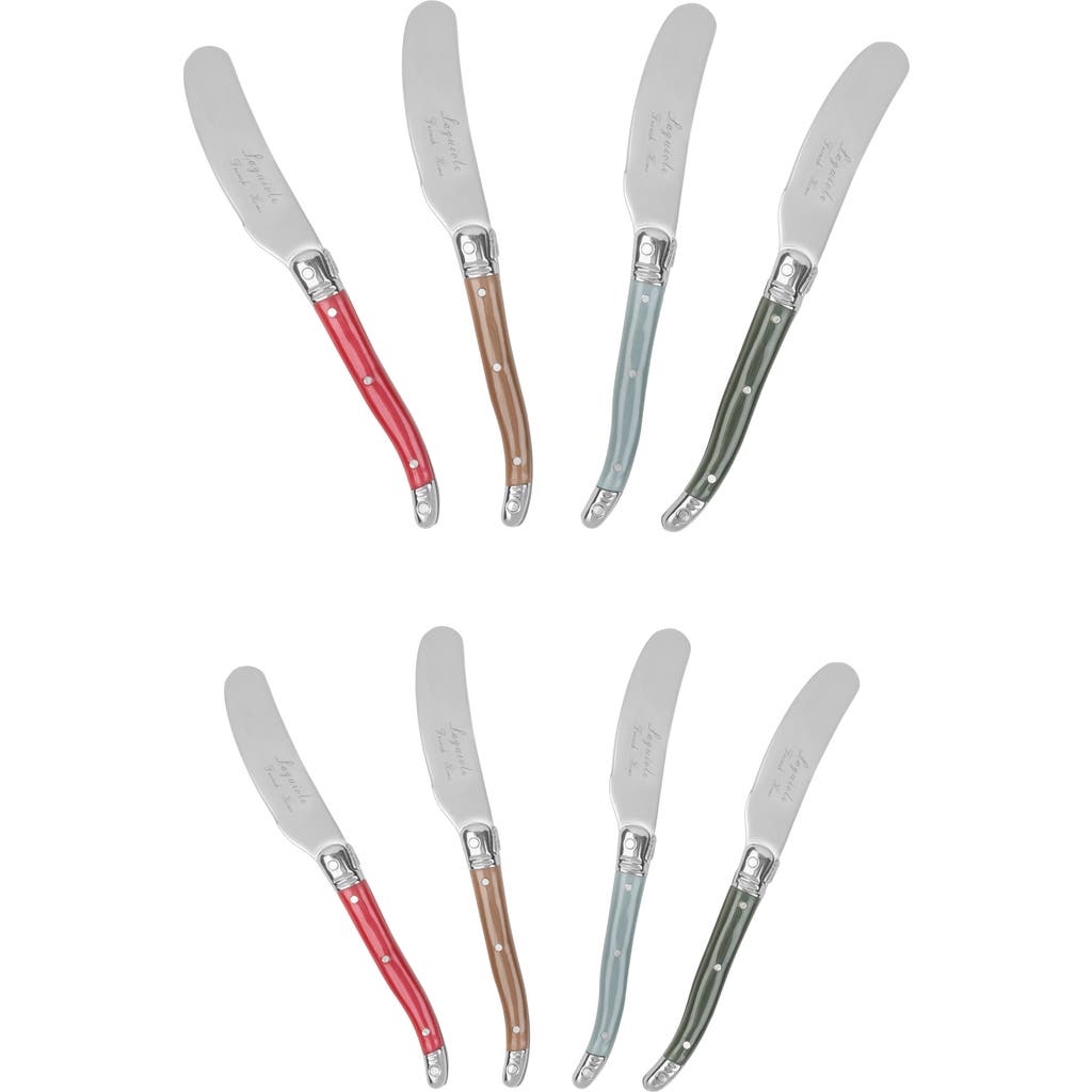French Home 8-piece Spreader Knife Set In Multi