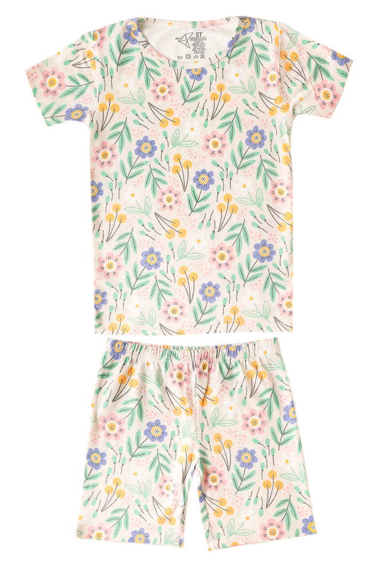 Two-Piece Short Pajamas, Main, color, CLARA