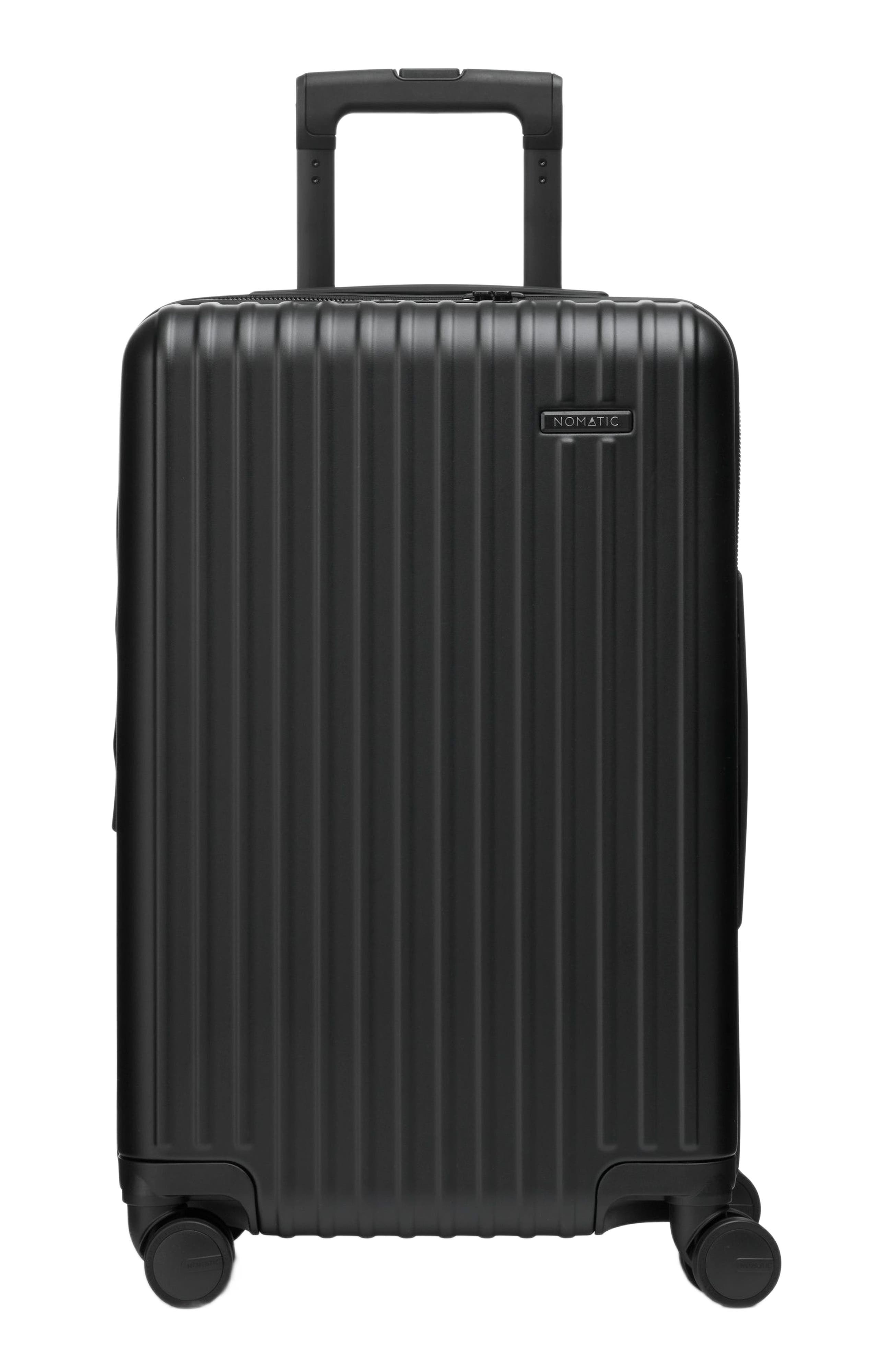 NOMATIC Hardside Spinner Wheel Carry-On Luggage, Main, color, Black