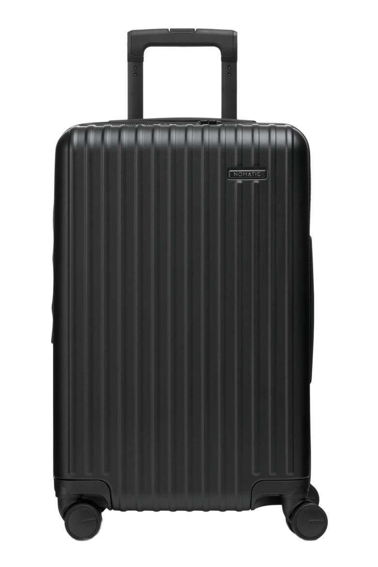 Hardside Spinner Wheel Carry-On Luggage, Main, color, Black