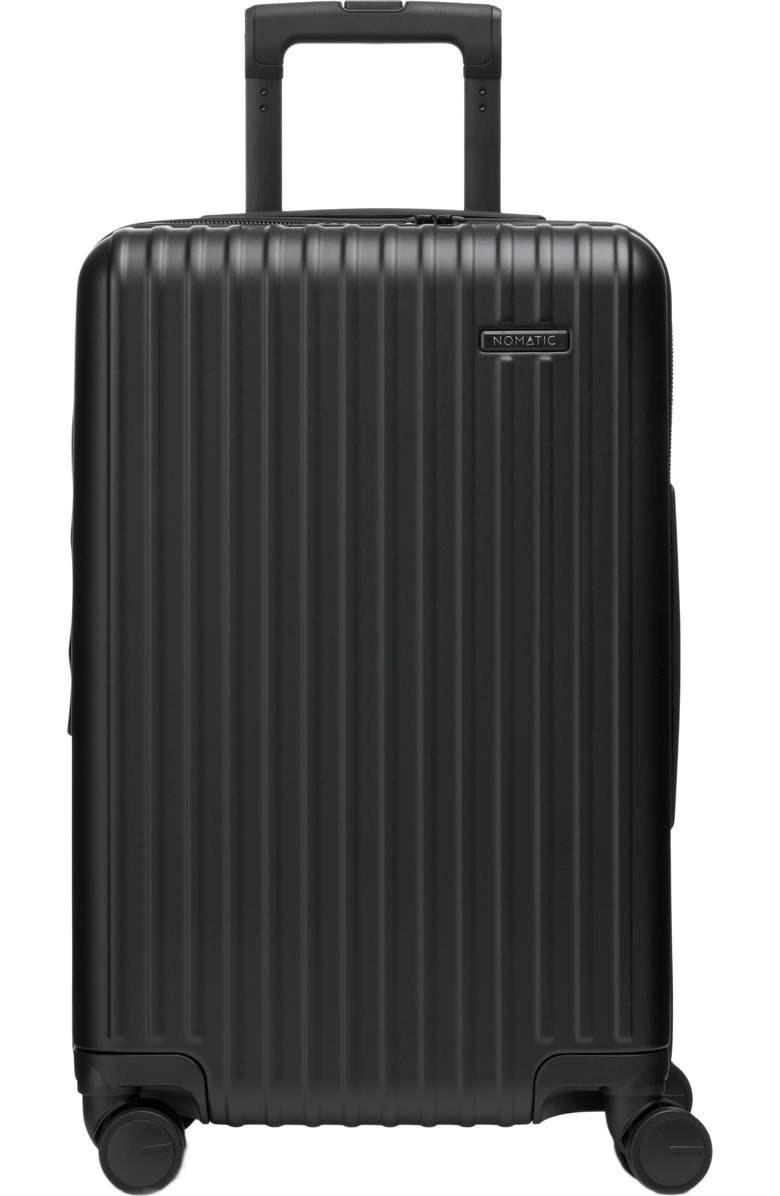 NOMATIC Hardside Spinner Wheel Carry-On Luggage, Main, color, Black