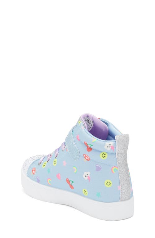 Skechers Kids' Heart Steps Twinkle Toes Sneaker In Blue