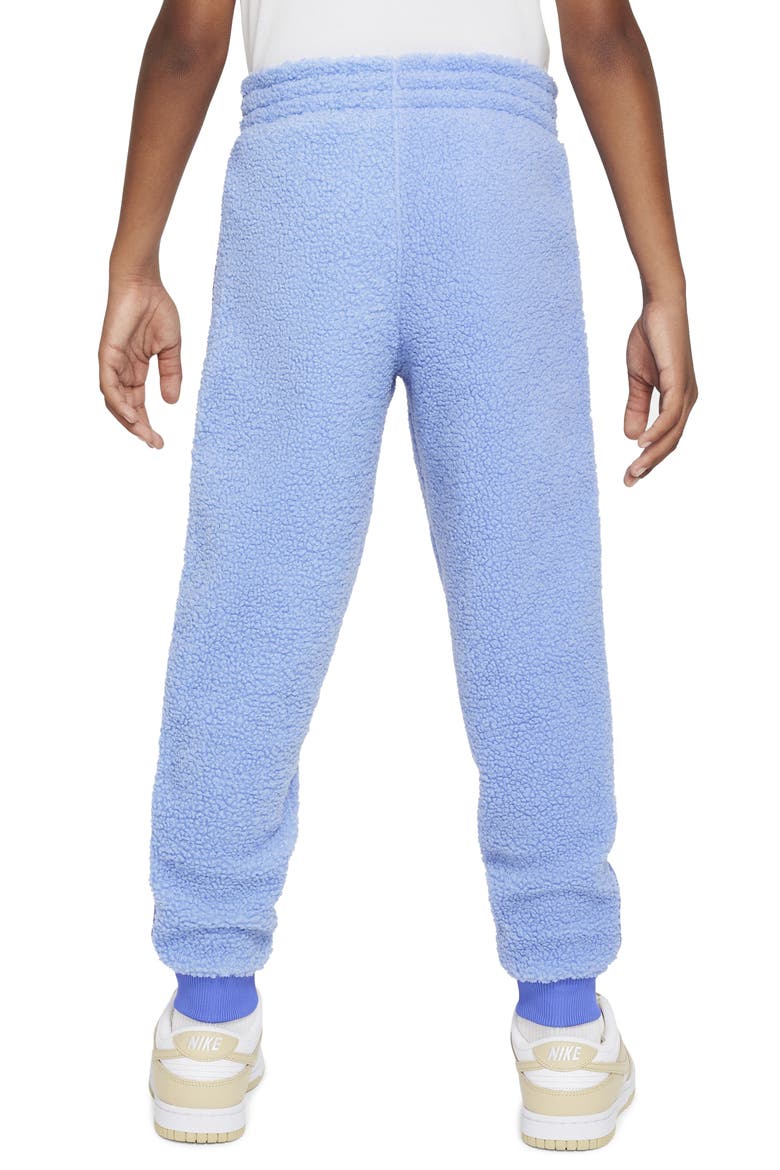 Kids' Club Fleece Joggers, Alternate, color, POLAR/ BLUE JOY/ WHITE