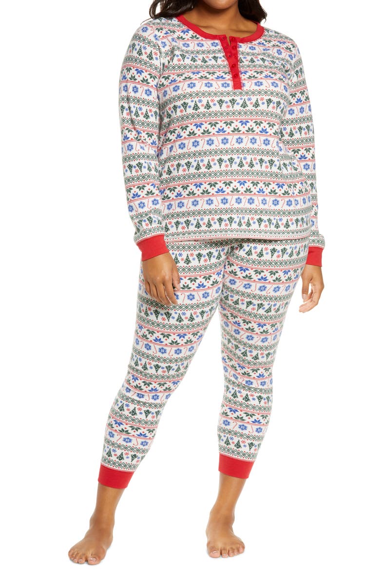 Nordstrom Fam Jam Thermal Pajamas, Main, color,