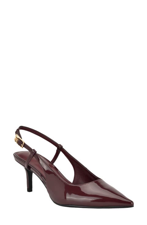 Cerizza Slingback Pointed Toe Pump (Women)