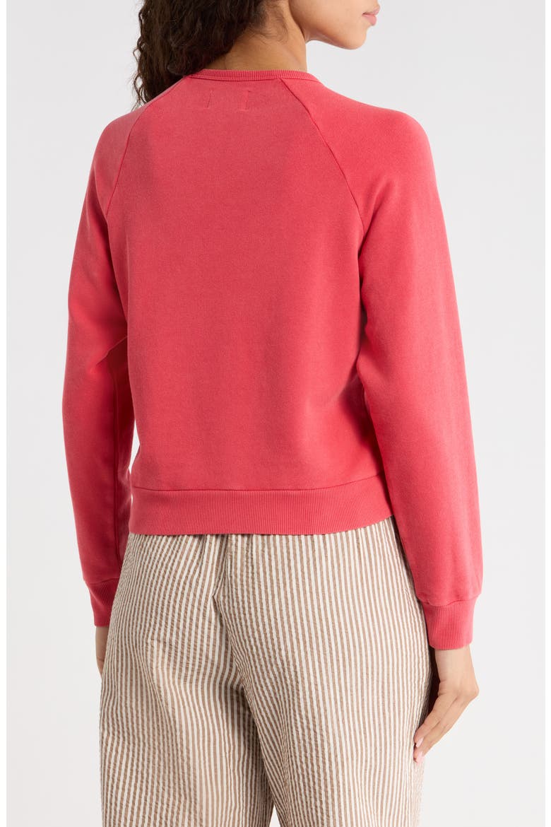 Cloud 9 Terry Sweatshirt, Alternate, color, WASHED RED