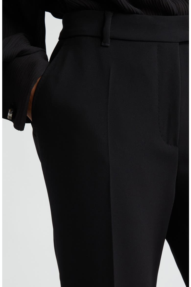 Jerta Cady Straight Leg Trousers, Alternate, color, BLACK