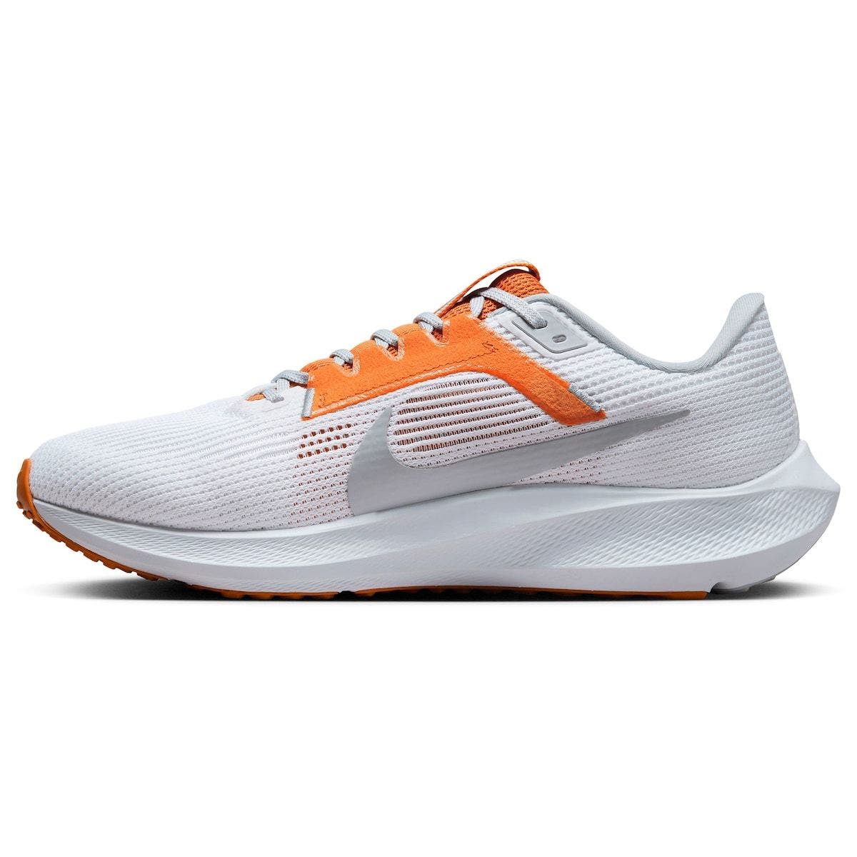 Unisex Nike  White Tennessee Volunteers Zoom Pegasus 40 Running Shoe, Alternate, color, White