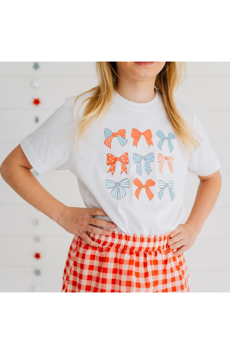Sweet Wink Patriotic Cutie Short Sleeve T-Shirt, Alternate, color, White
