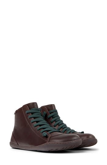 Camper Peu Cami Faux Fur Lined Boot In Brown