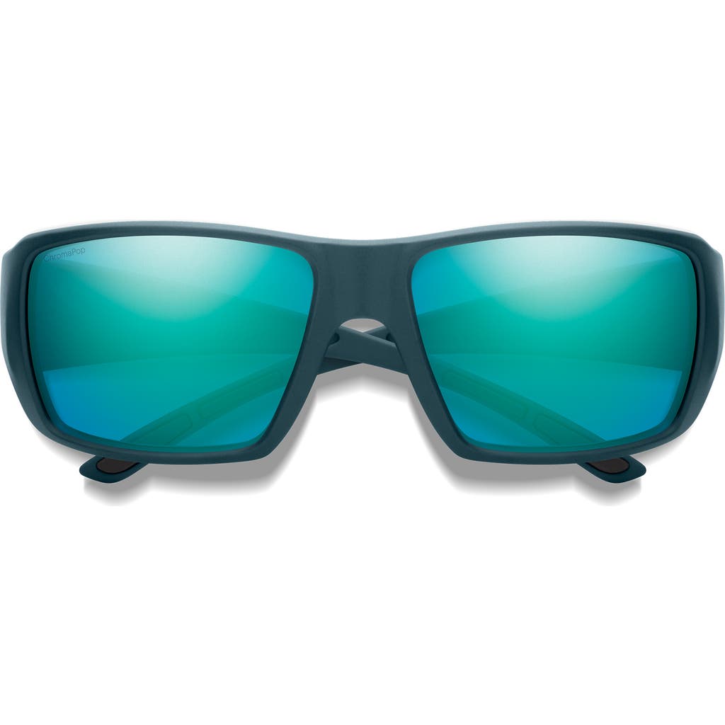 Smith Guides Choice Xl 63mm Chromapop™ Polarized Oversize Square Sunglasses