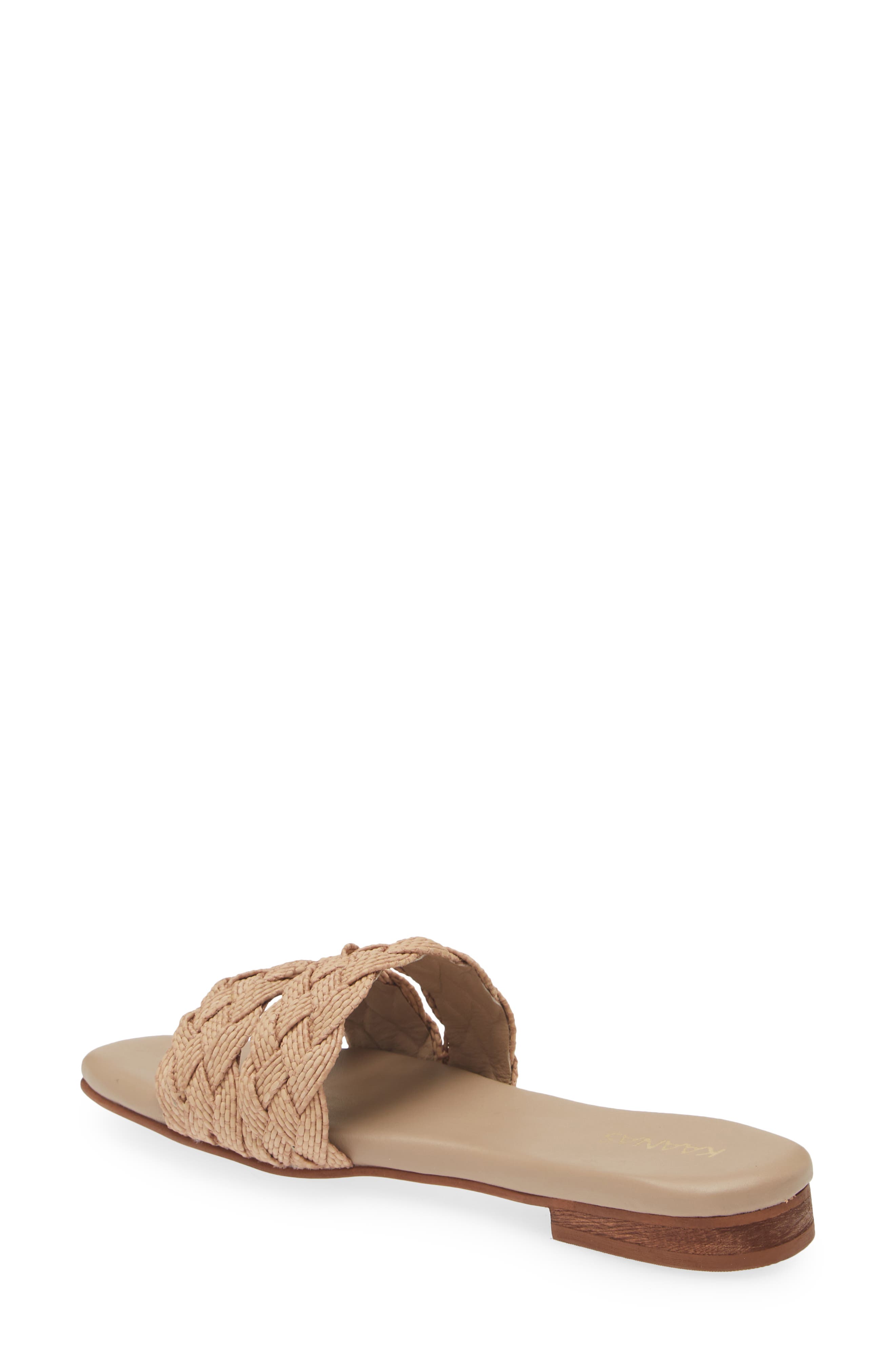 Papagayo Slide Sandal, Alternate, color, CAMEL