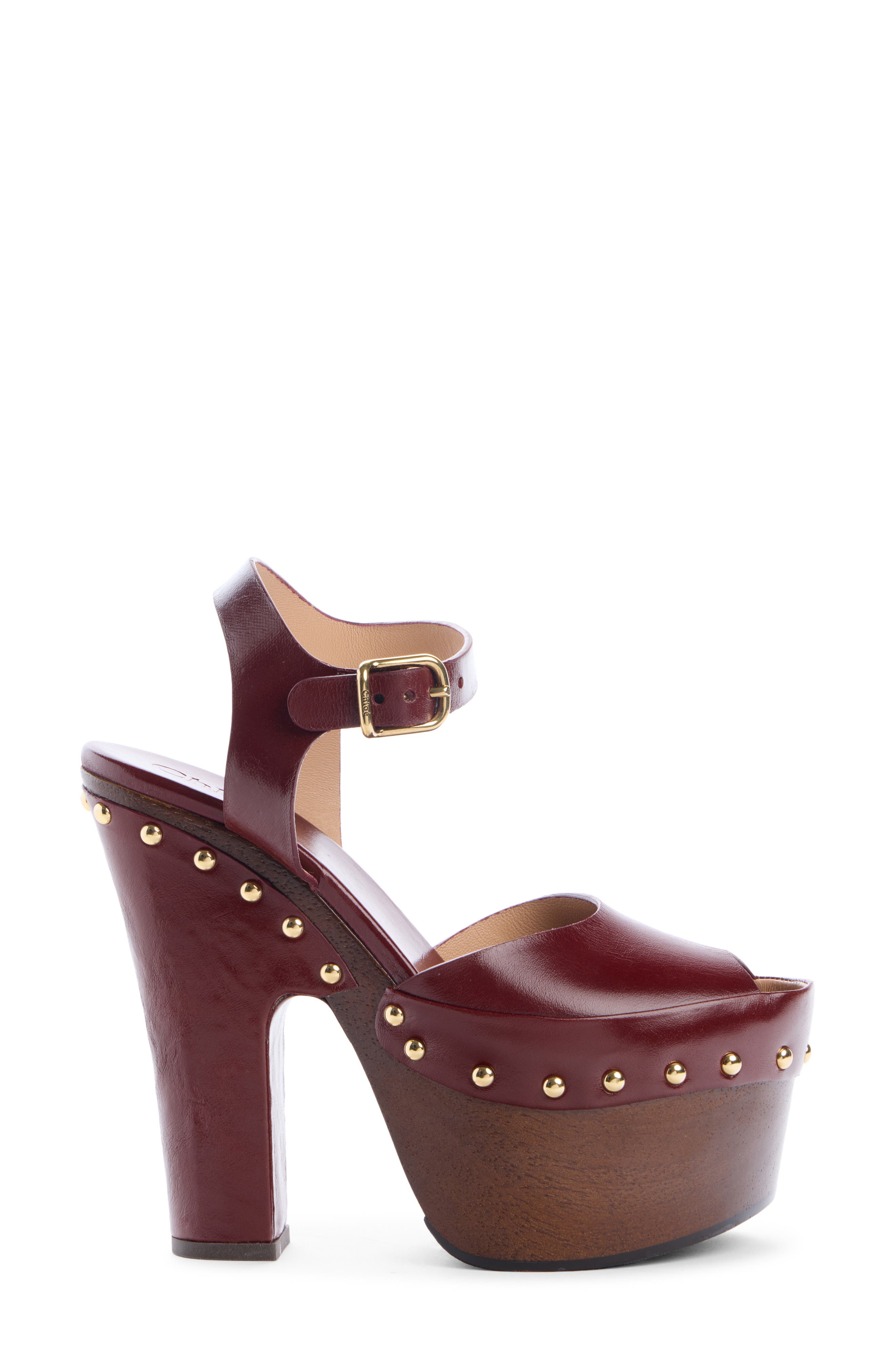 Meret Platform Sandal, Alternate, color, BURNT PURPLE