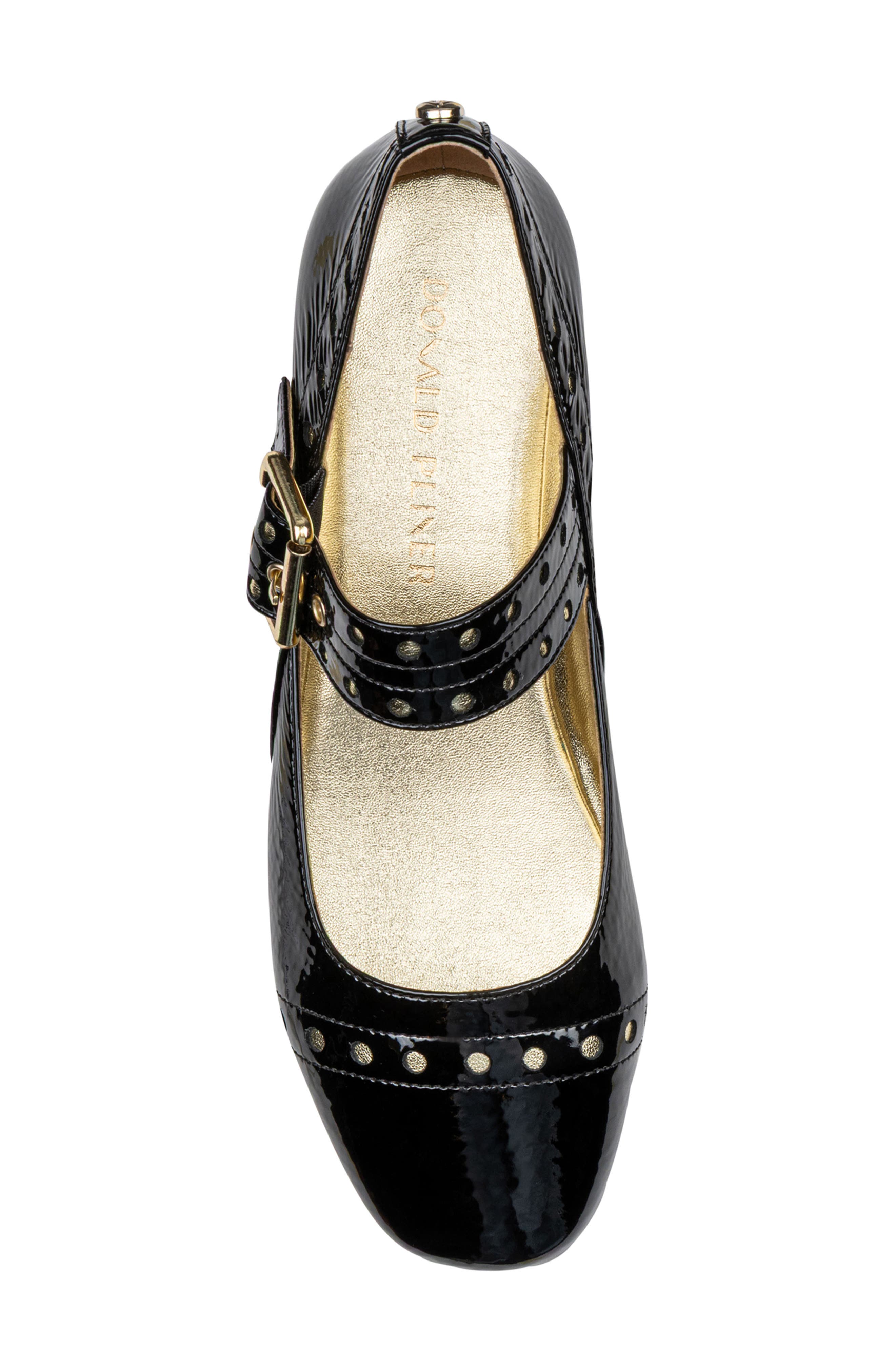 Donald Pliner Liane Mary Jane Flat, Alternate, color, Black