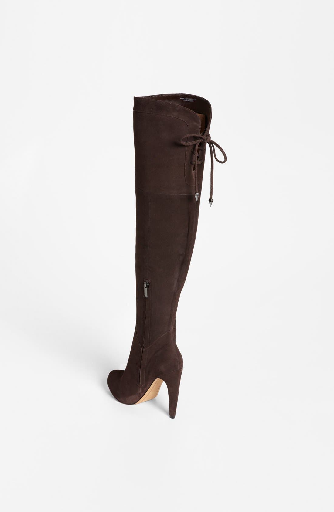 'Kayla' Over the Knee Boot, Alternate, color, ESPRESSO BEAN  SUEDE