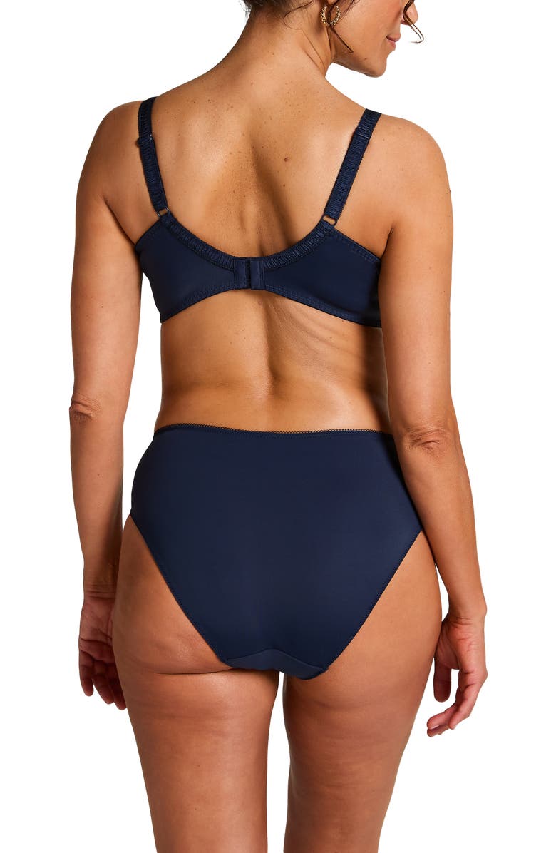 Hunkemöller Diva High Knickers, Alternate, color, Peacoat
