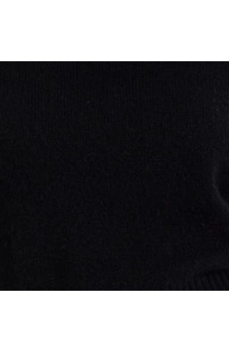 Brodie Pure Cashmere Marilyn Funnel Neck 100% Cashmere Vest, Alternate, color, Black