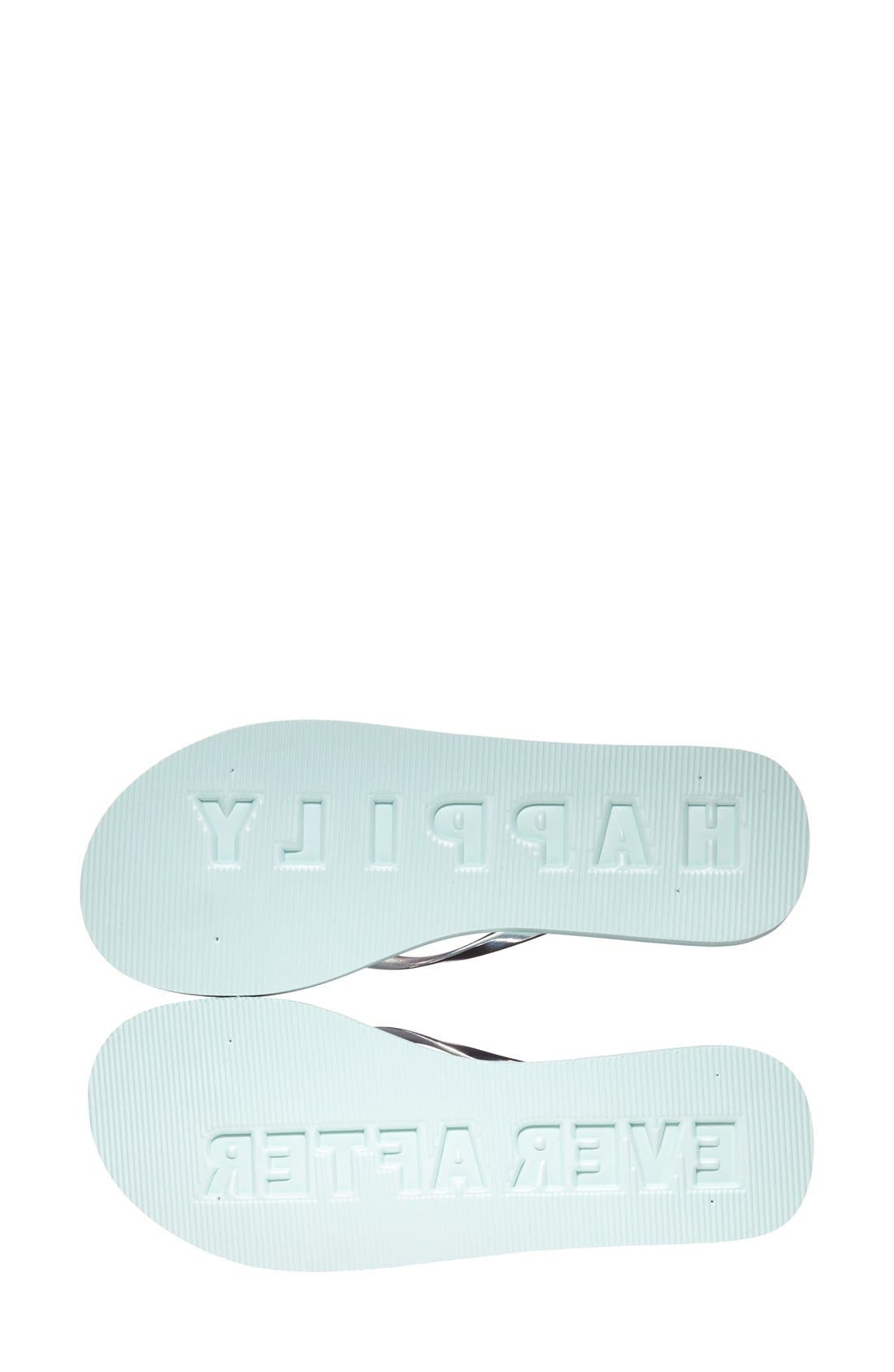 Kate Spade New York 'happily' flip flop, Alternate, color, 