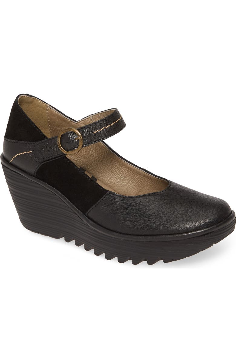 Fly London Yuko Wedge Mary Jane Pump, Main, color,