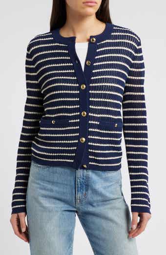 rag & bone Viola Stripe Cardigan