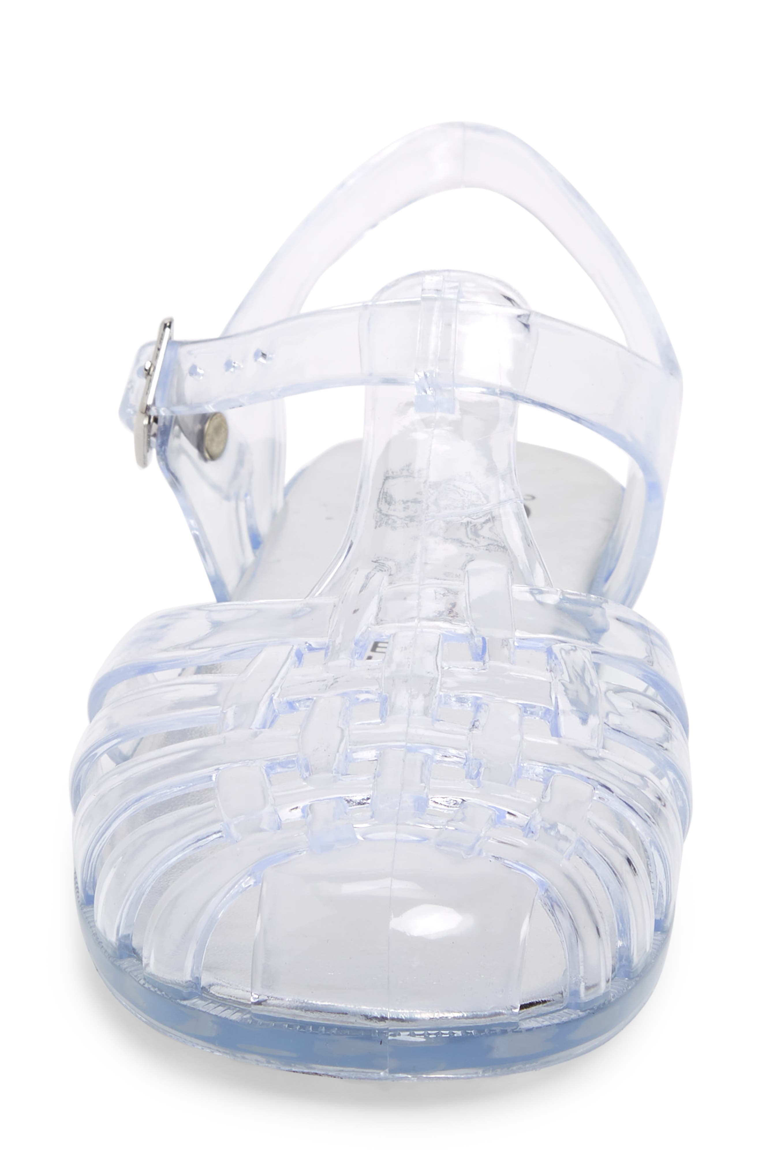Gelly Sandal, Alternate, color, CLEAR