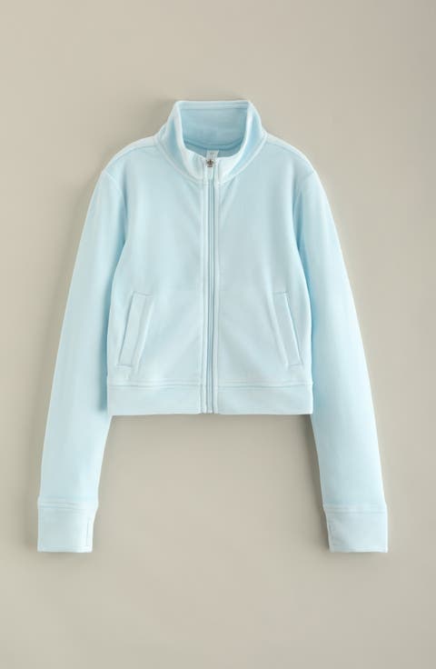 Kids' Downtime Velour Zip Jacket