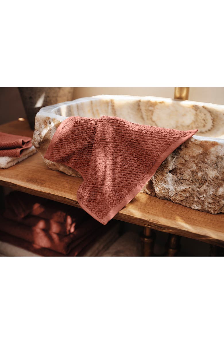 Coyuchi Air Weight<sup>®</sup> Organic Cotton Wash Cloth, Alternate, color, Sedona