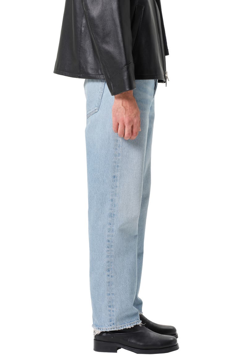 '90s Mid Rise Relaxed Straight Leg Jeans, Alternate, color, FORCE VINT MARBLED IND