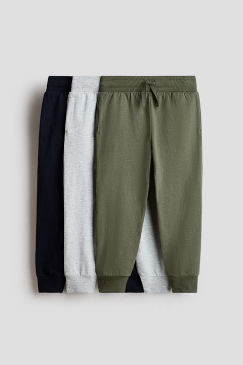 3-pack Cotton Joggers